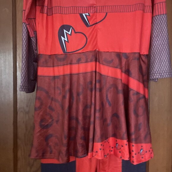 Rise Red Princess Jumpsuit Adult Small Bodysuit NWT - Picture 12 of 15